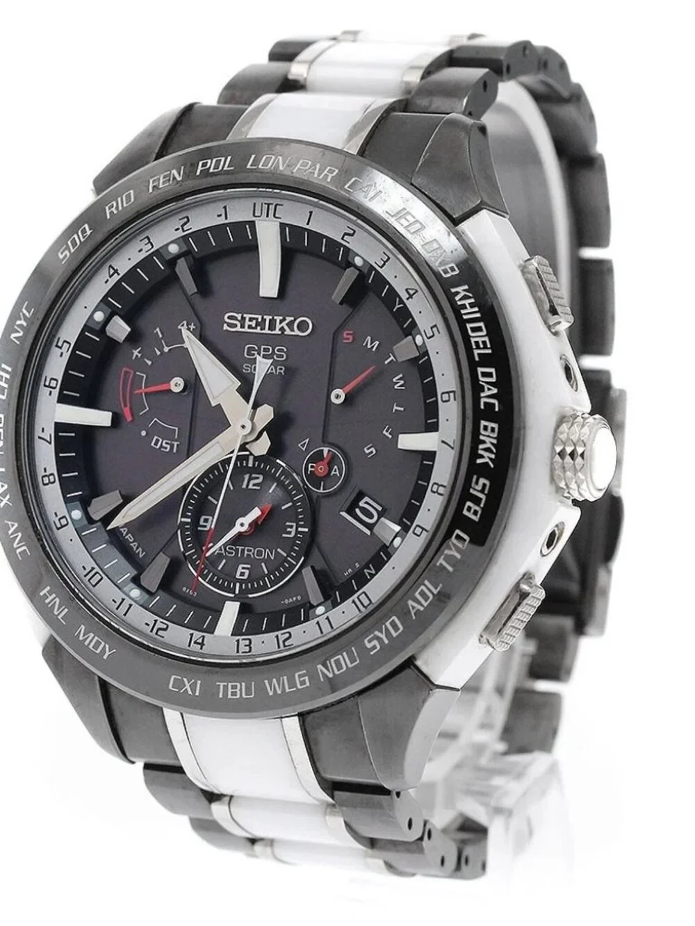 SEIKO Astron Japan limited model SBXB071 GPS Solar Powered Radio Men's _956879